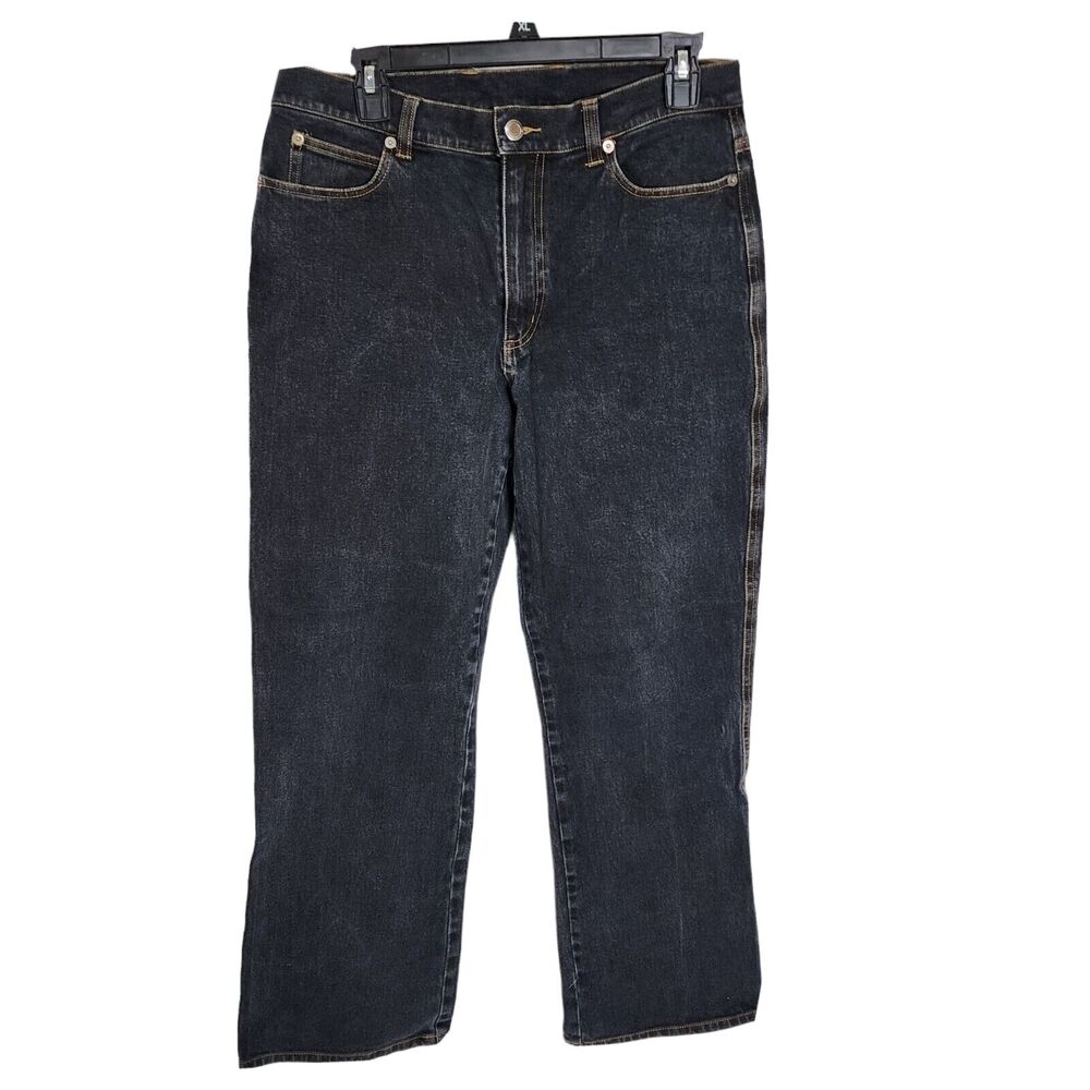 Denim & Co Womens Jeans Size 12 Modern Waist Crosstretch Denim Bootcut A07556